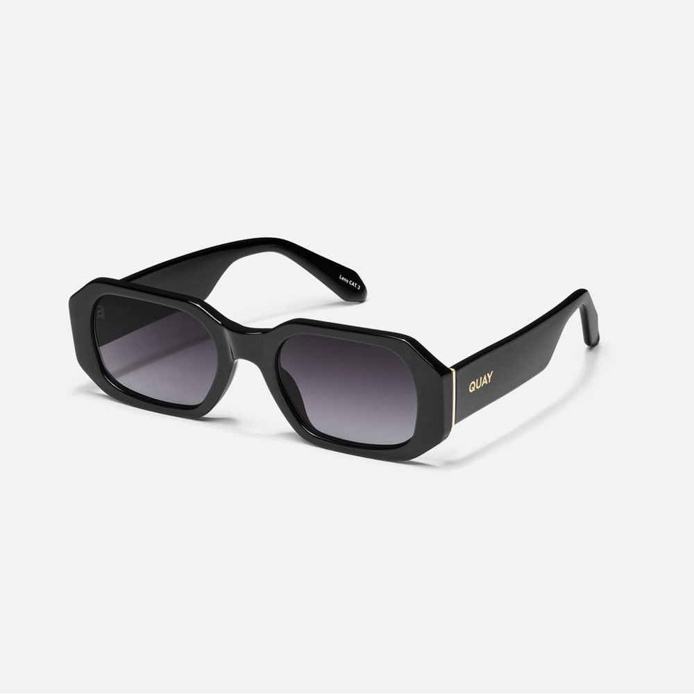 Quay Hyped Up Black Sunglasses